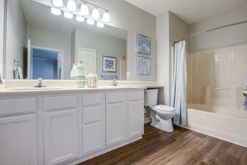 Double sink vanity